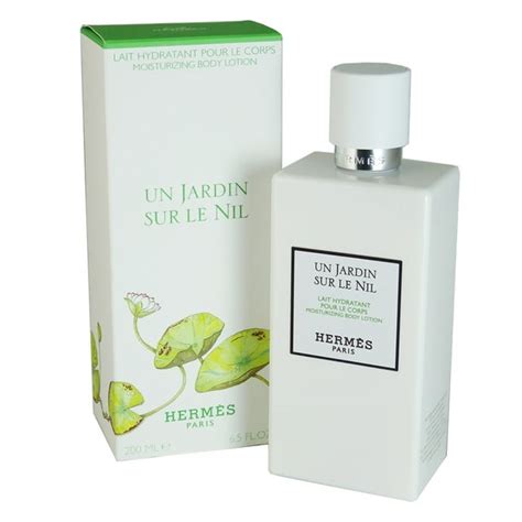 hermes body lotion un jardin sur le nil|Un Jardin sur le Nil Moisturizing Body Lotion .